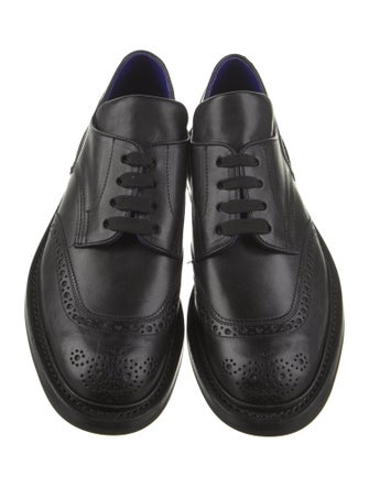 Burberry Leather Lasercut Accents Brogues