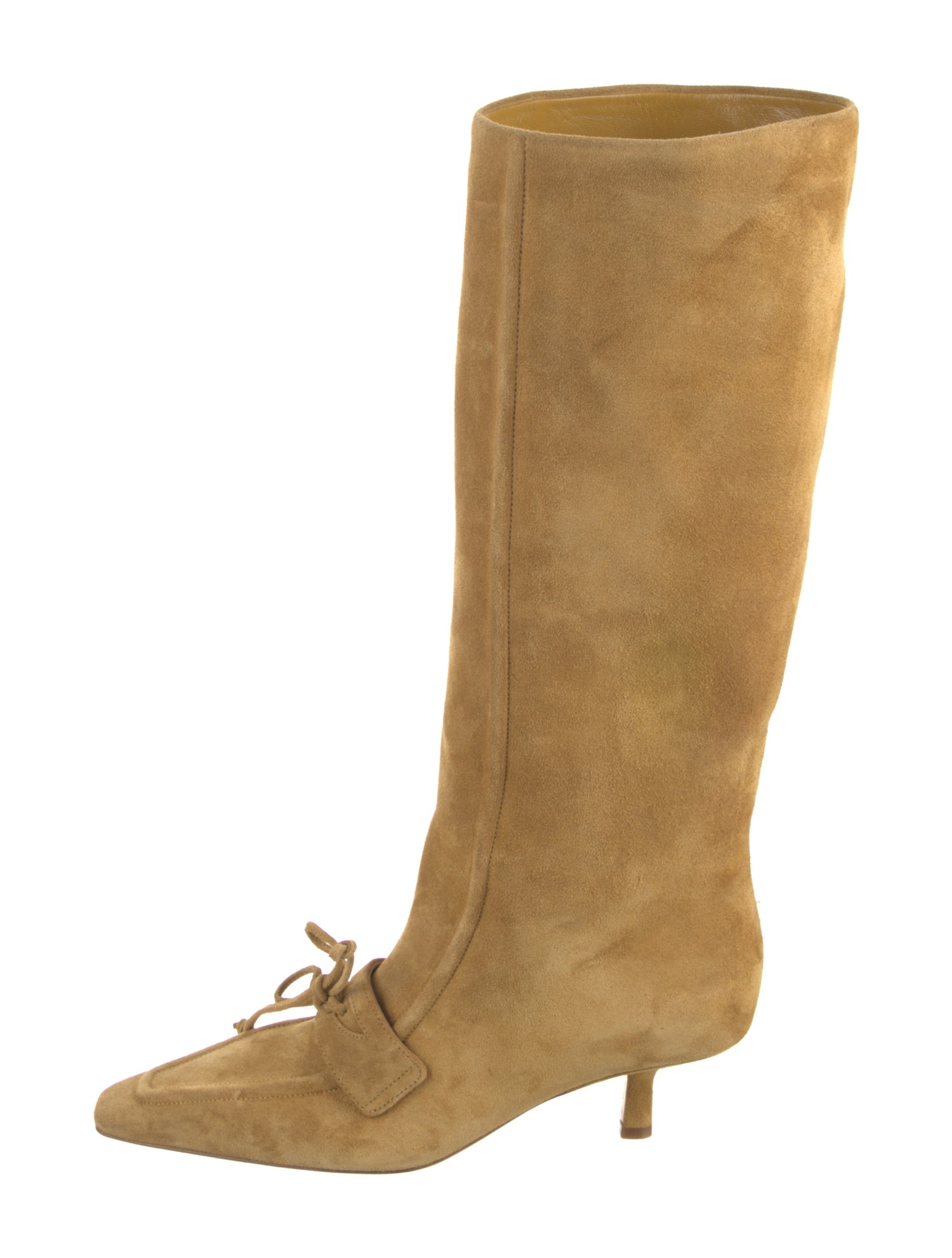 Burberry Suede Riding Boots