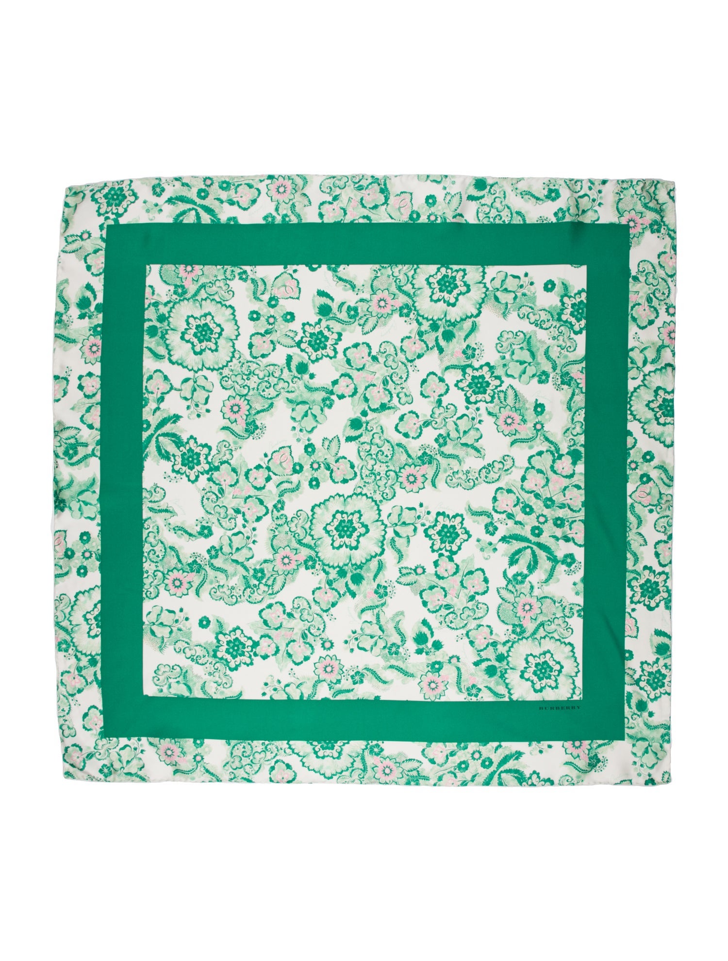 Burberry Silk House Check Pattern Scarf