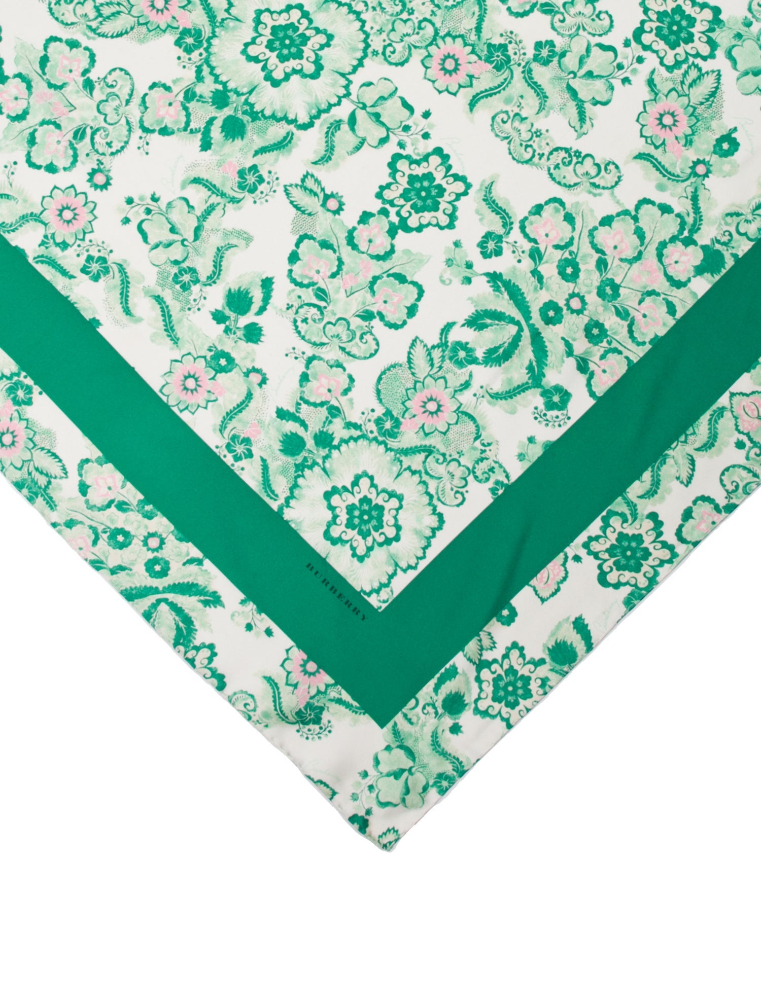 Burberry Silk House Check Pattern Scarf