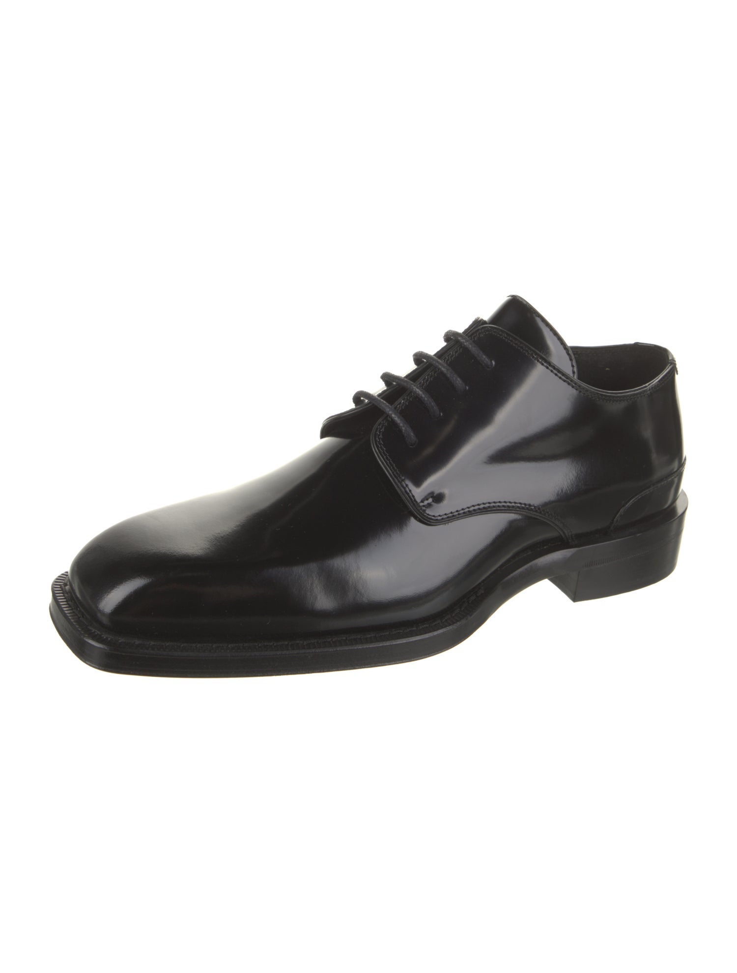 Burberry Patent Leather Derby Shoes