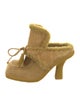 Burberry Suede Mules