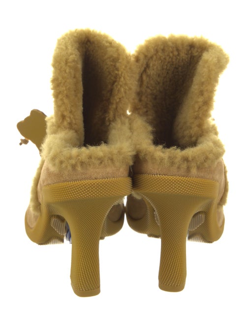 Burberry Suede Mules