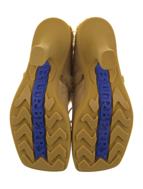 Burberry Suede Mules