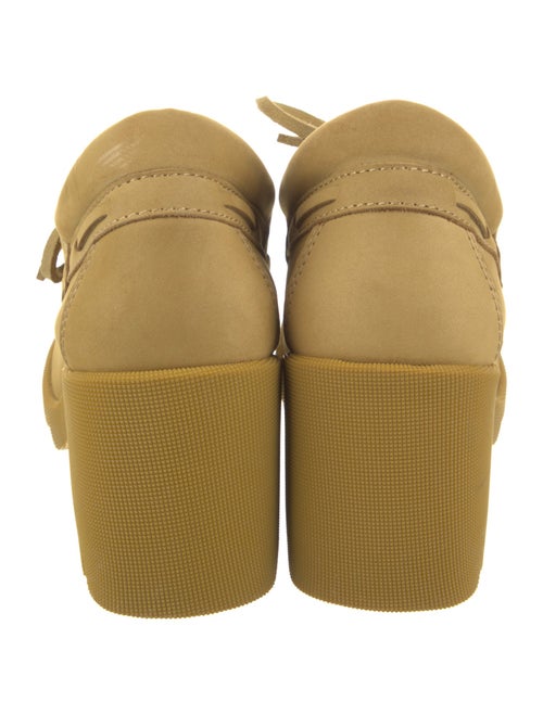 Burberry Suede Lace-Up Boots