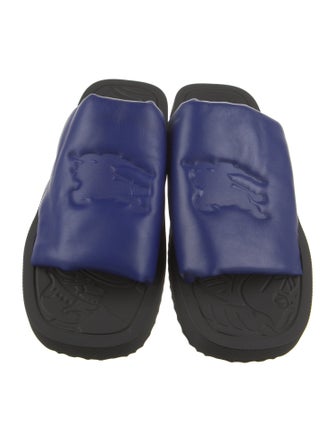 Burberry Leather Slides