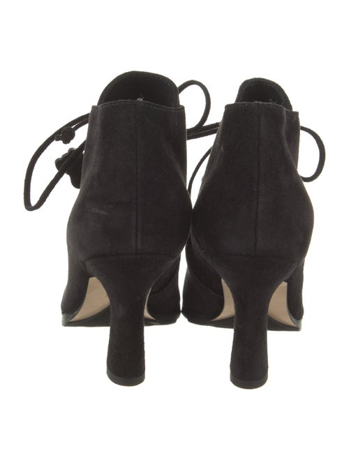 Burberry Suede Lace-Up Boots