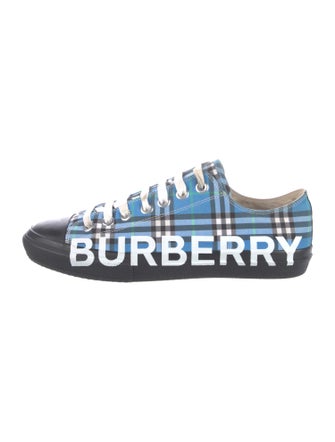 Burberry Canvas Printed Sneakers