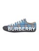 Burberry Canvas Printed Sneakers