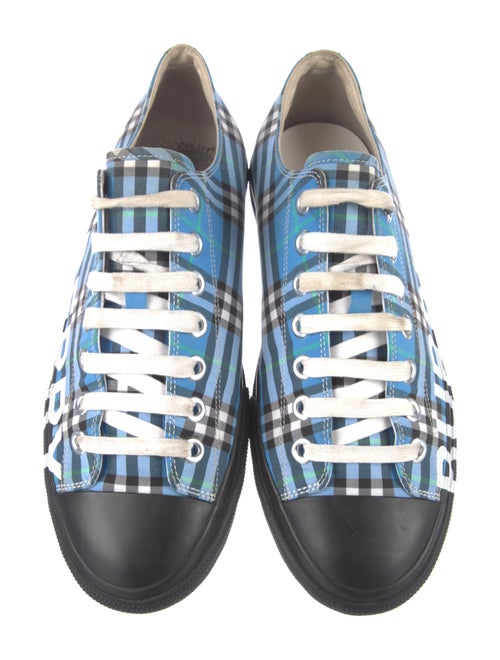 Burberry Canvas Printed Sneakers