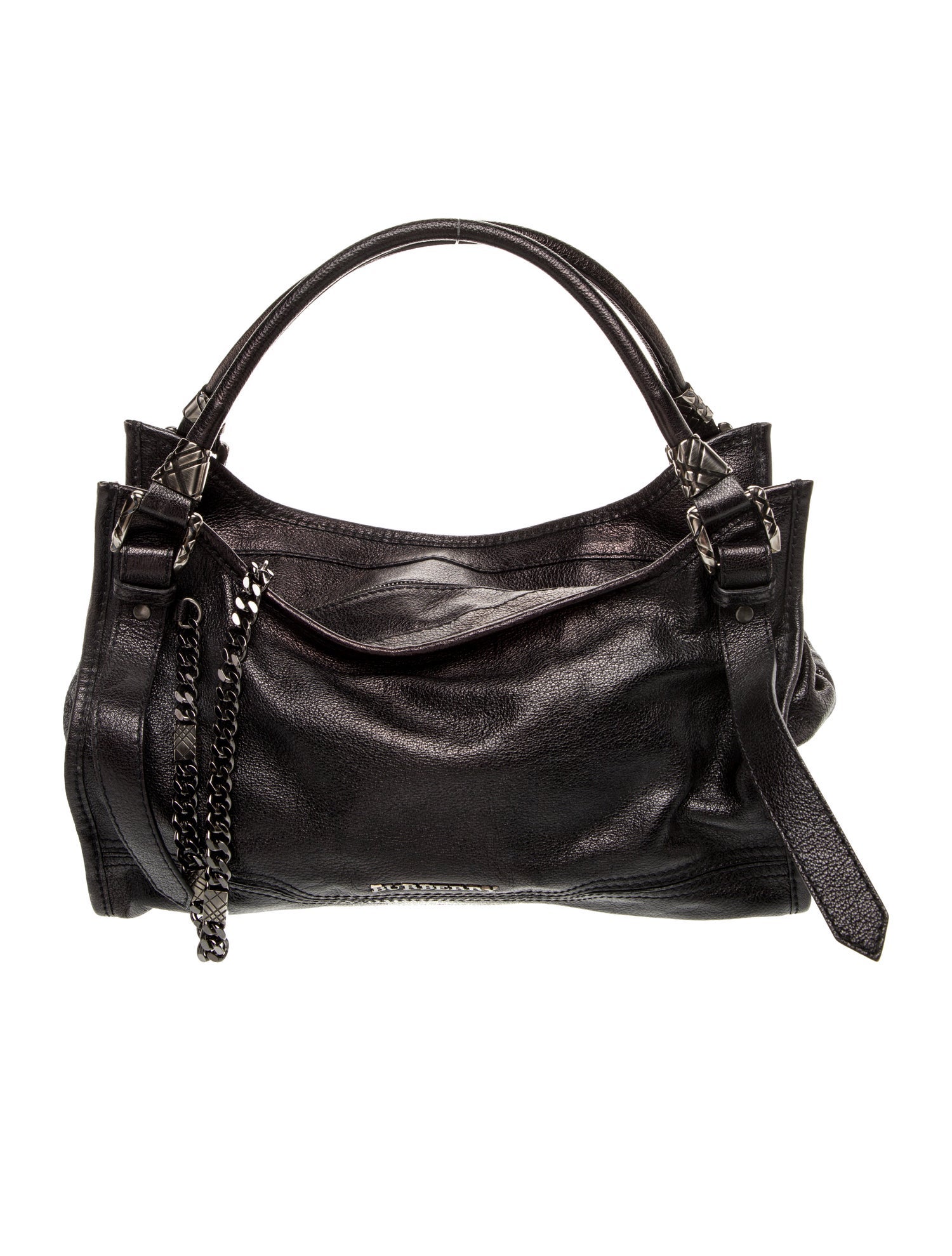 Burberry Nova Check Top Handle Bag