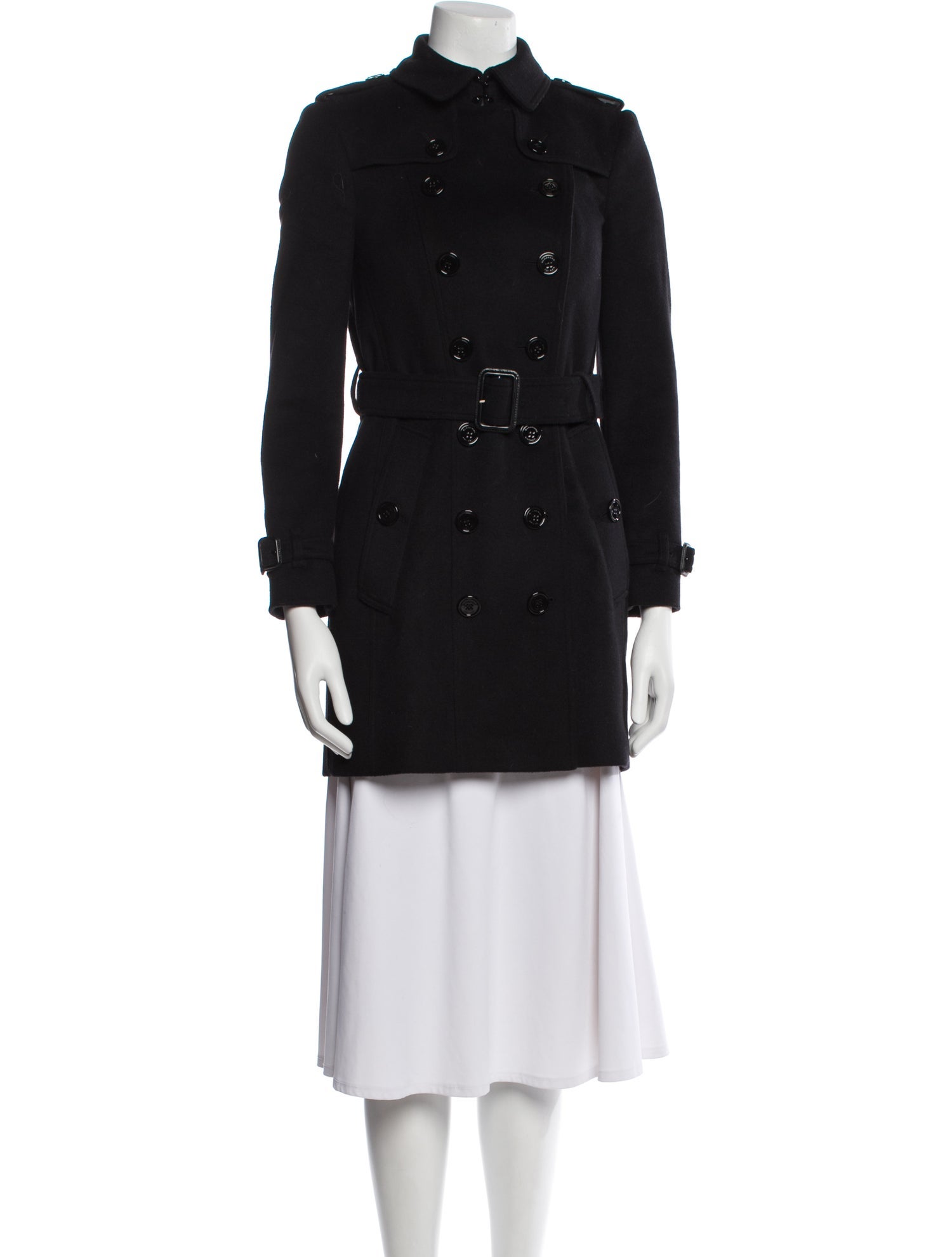 Burberry Virgin Wool Trench Coat