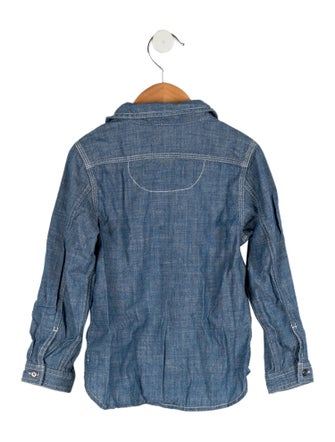 Burberry Boys' Denim Button Up Shirt
