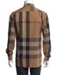 Burberry Exploded Check Pattern Long Sleeve Shirt