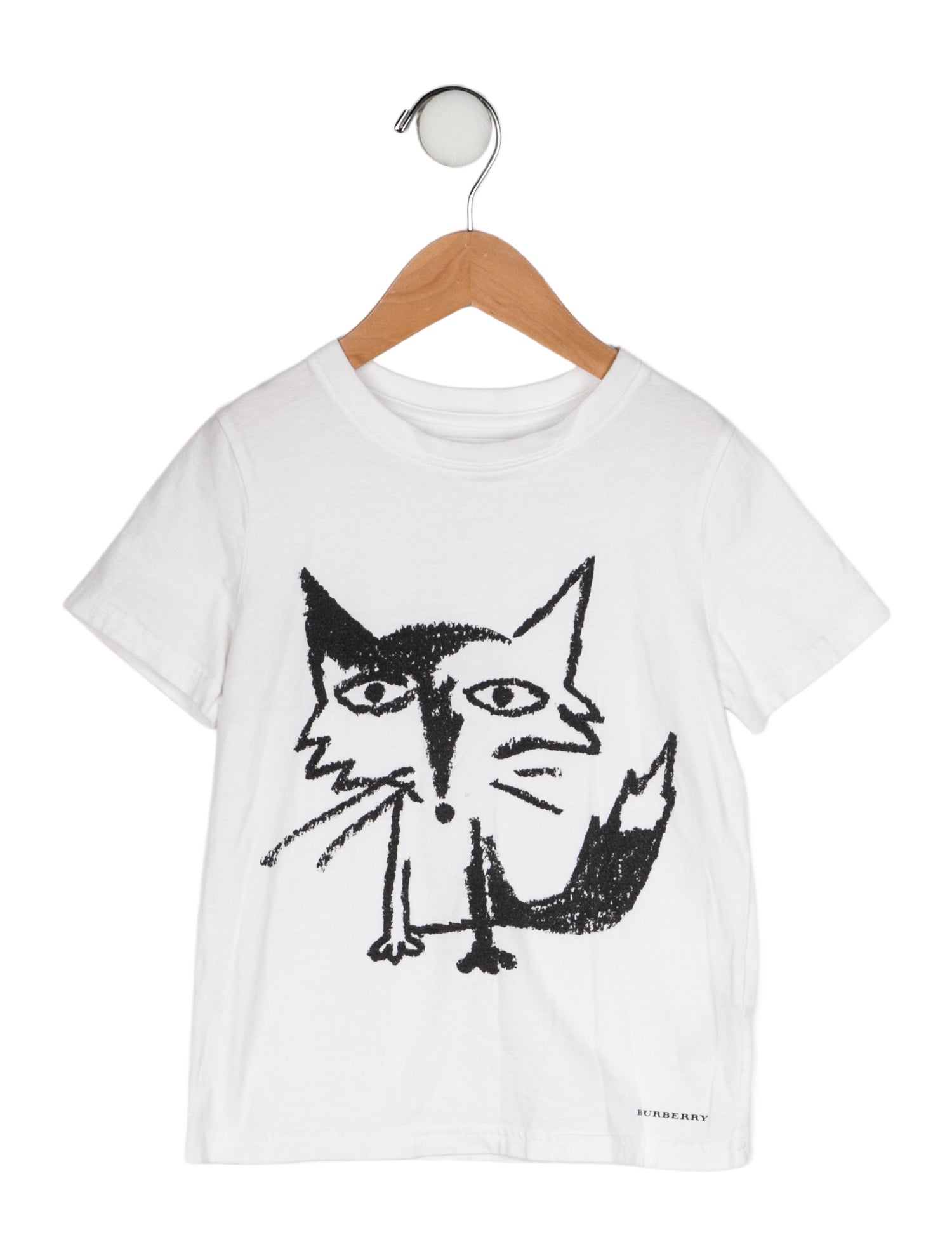 Burberry Graphic Printed Short Sleeve Top