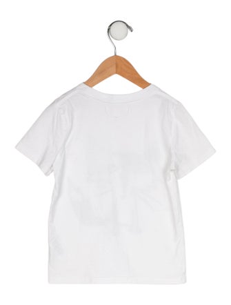 Burberry Graphic Printed Short Sleeve Top