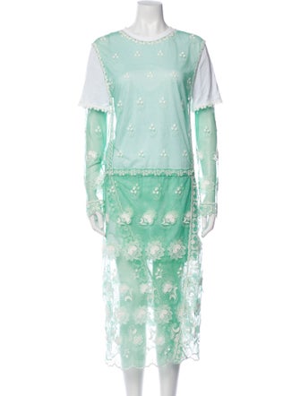 Burberry Mesh Mini Dress