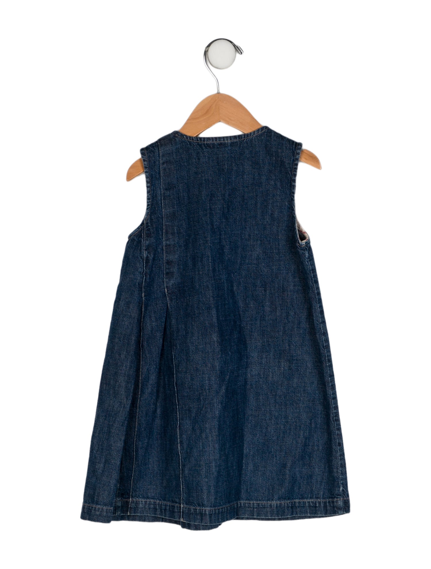 Burberry Solid Sleeveless Dress