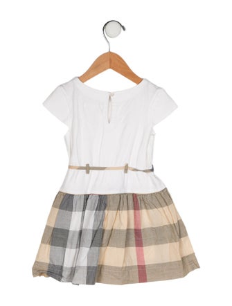 Burberry Pattern Printed Short Sleeve Dress