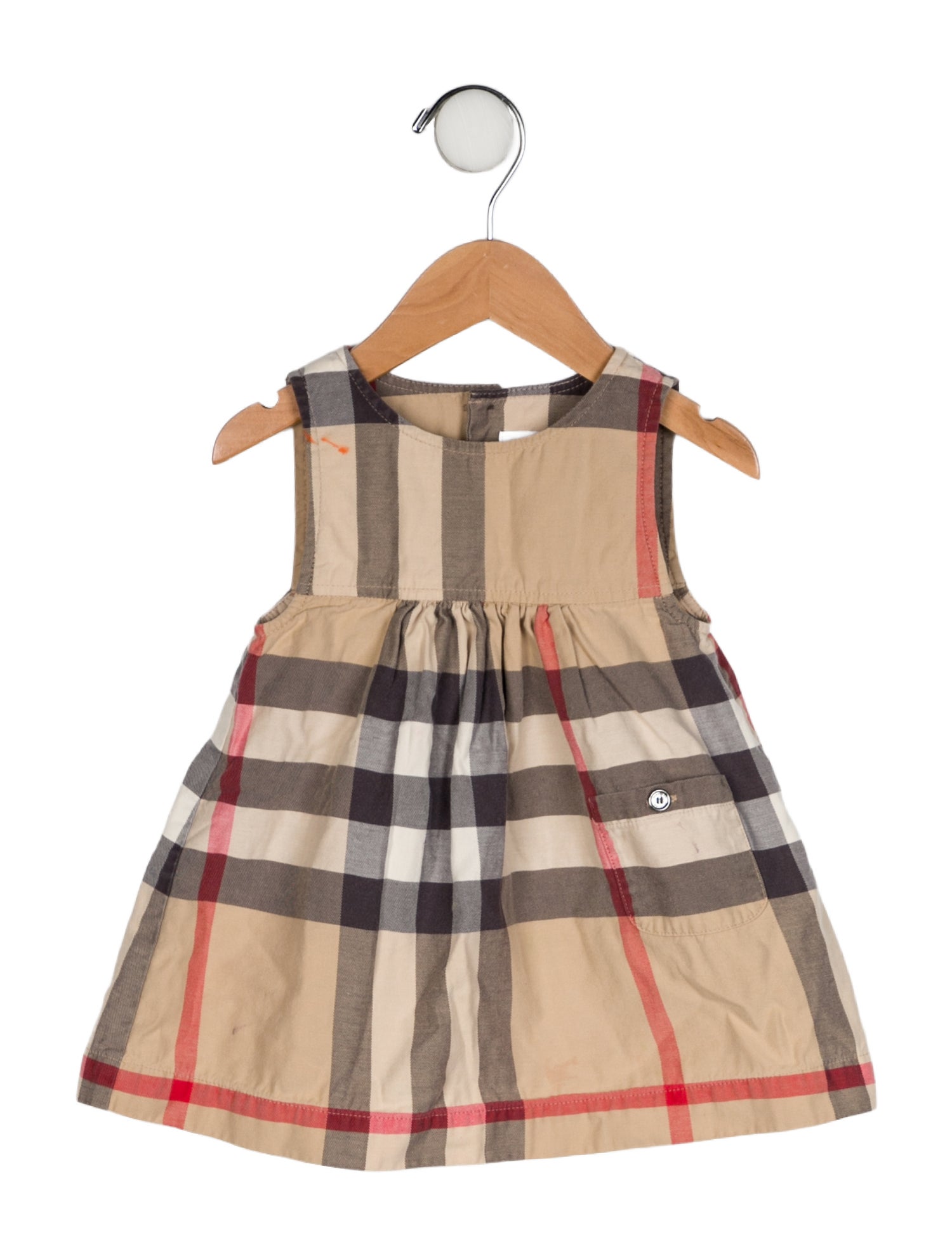 Burberry Pattern Printed Sleeveless Dress