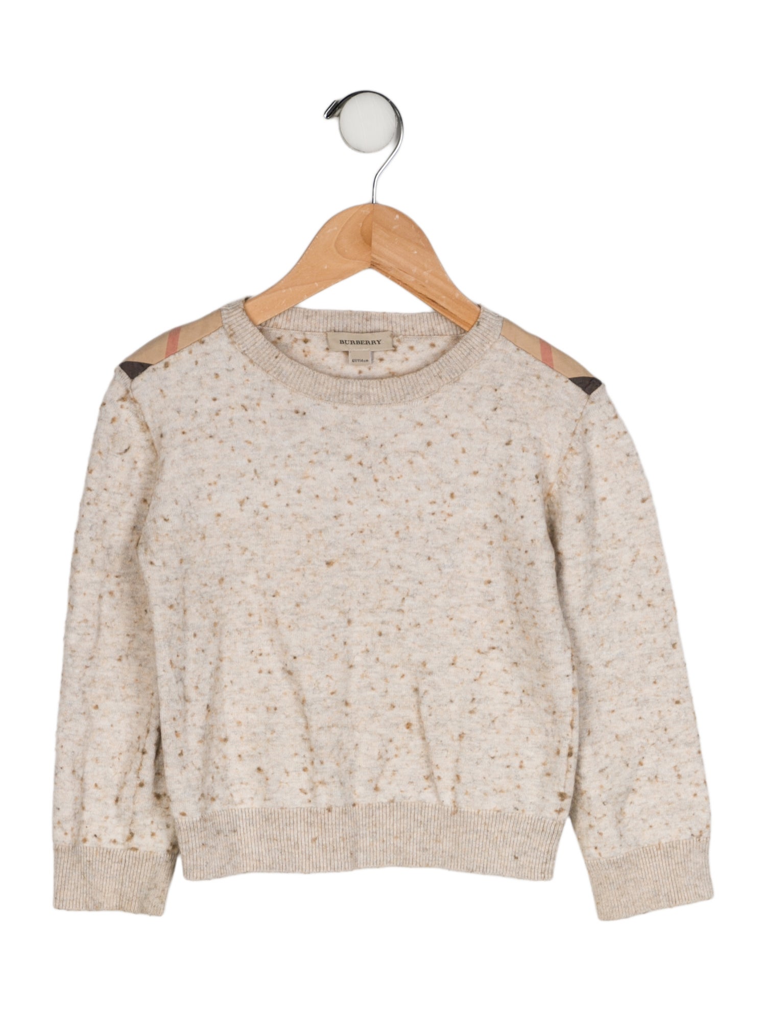 Burberry Woven Patterned Sweater