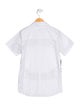 Burberry Boys' Graphic Casual Short Sleeve Button Up Shirt