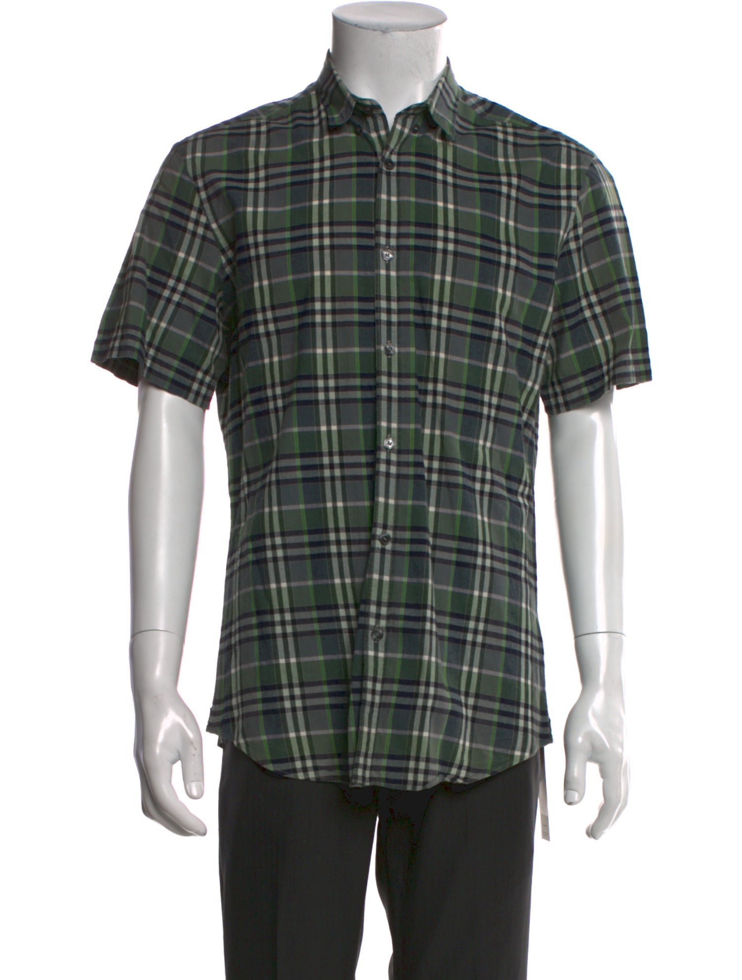 Burberry House Check Pattern Short Sleeve Shirt