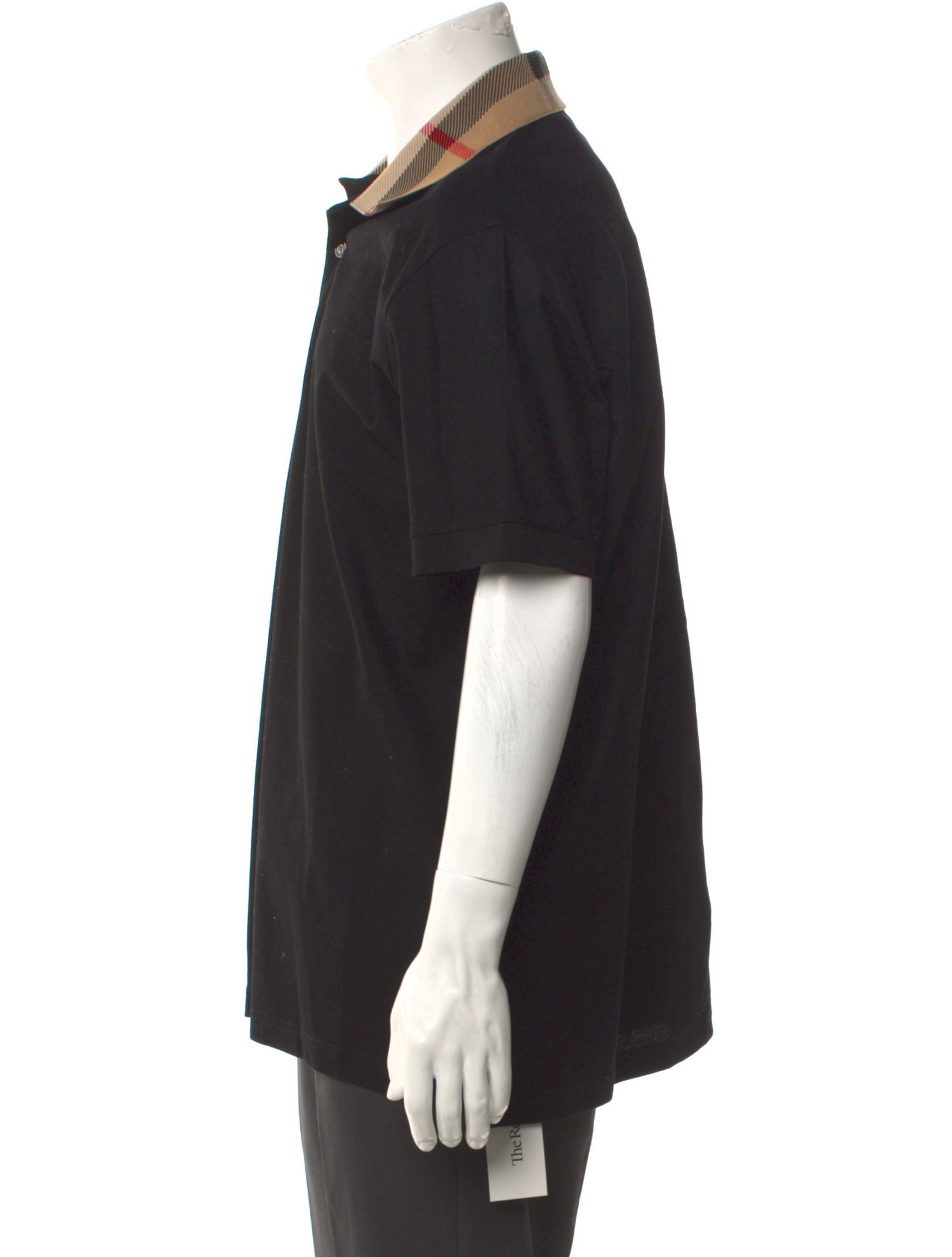 Burberry Nova Check Pattern Collar Polo Shirt w/ Tags