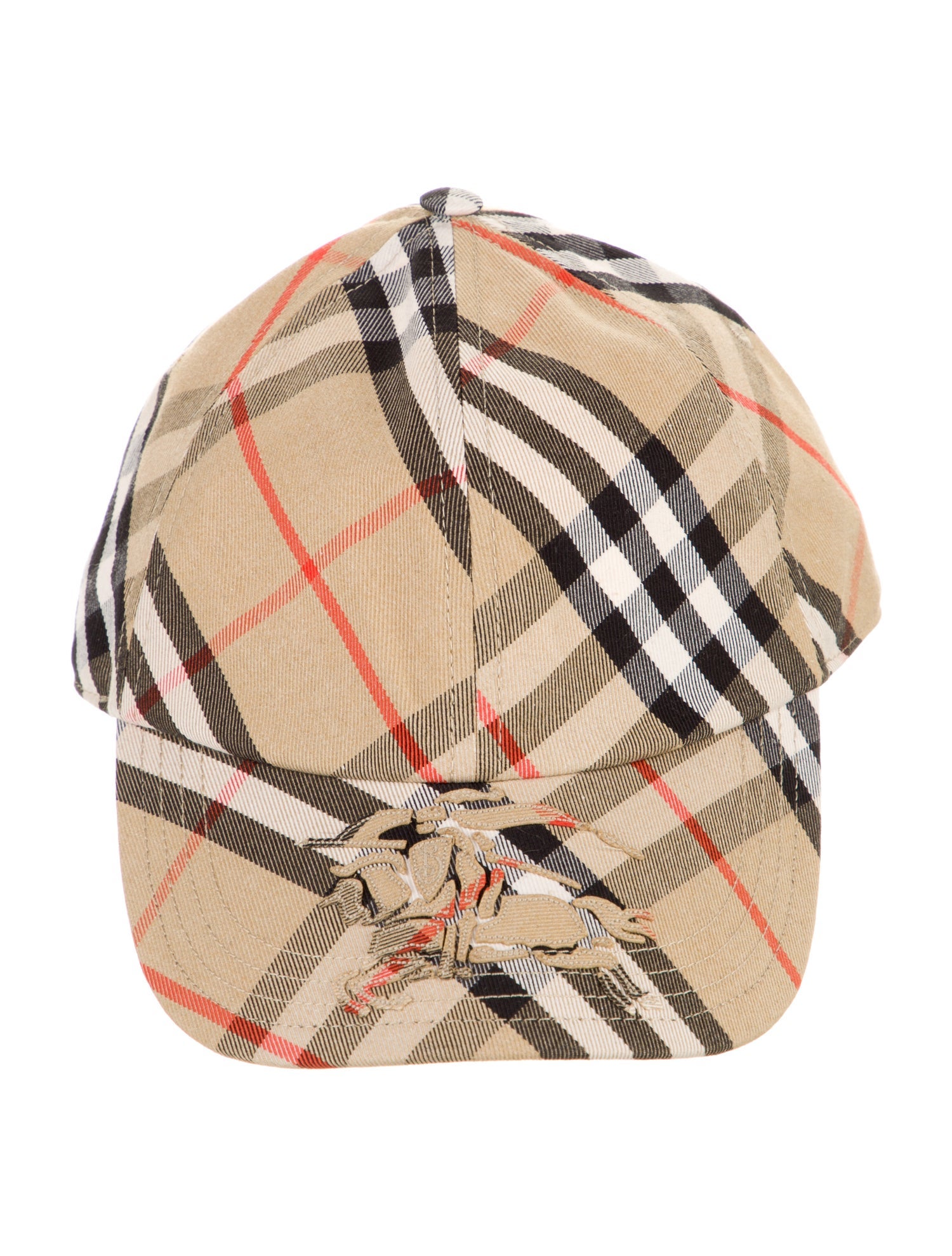 Burberry Logo Canvas Baseball Hat