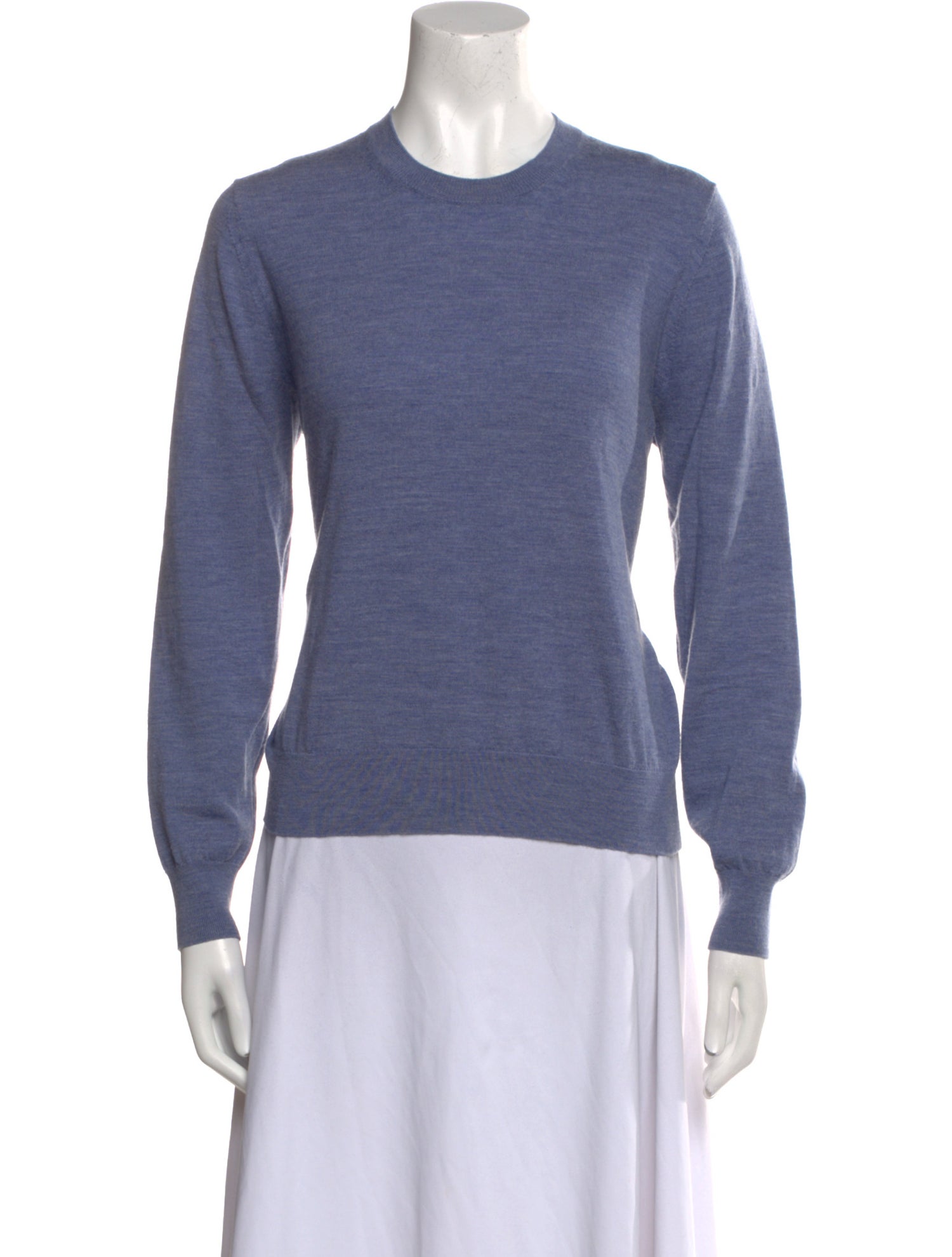 Burberry Merino Wool Crew Neck Sweater