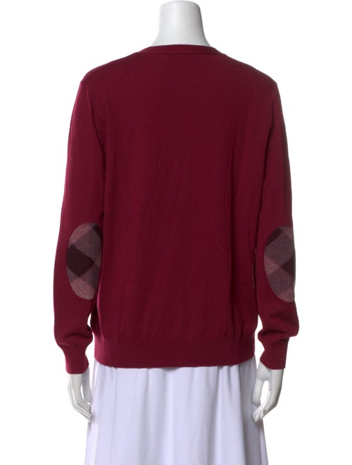 Burberry Merino Wool V-Neck Sweater