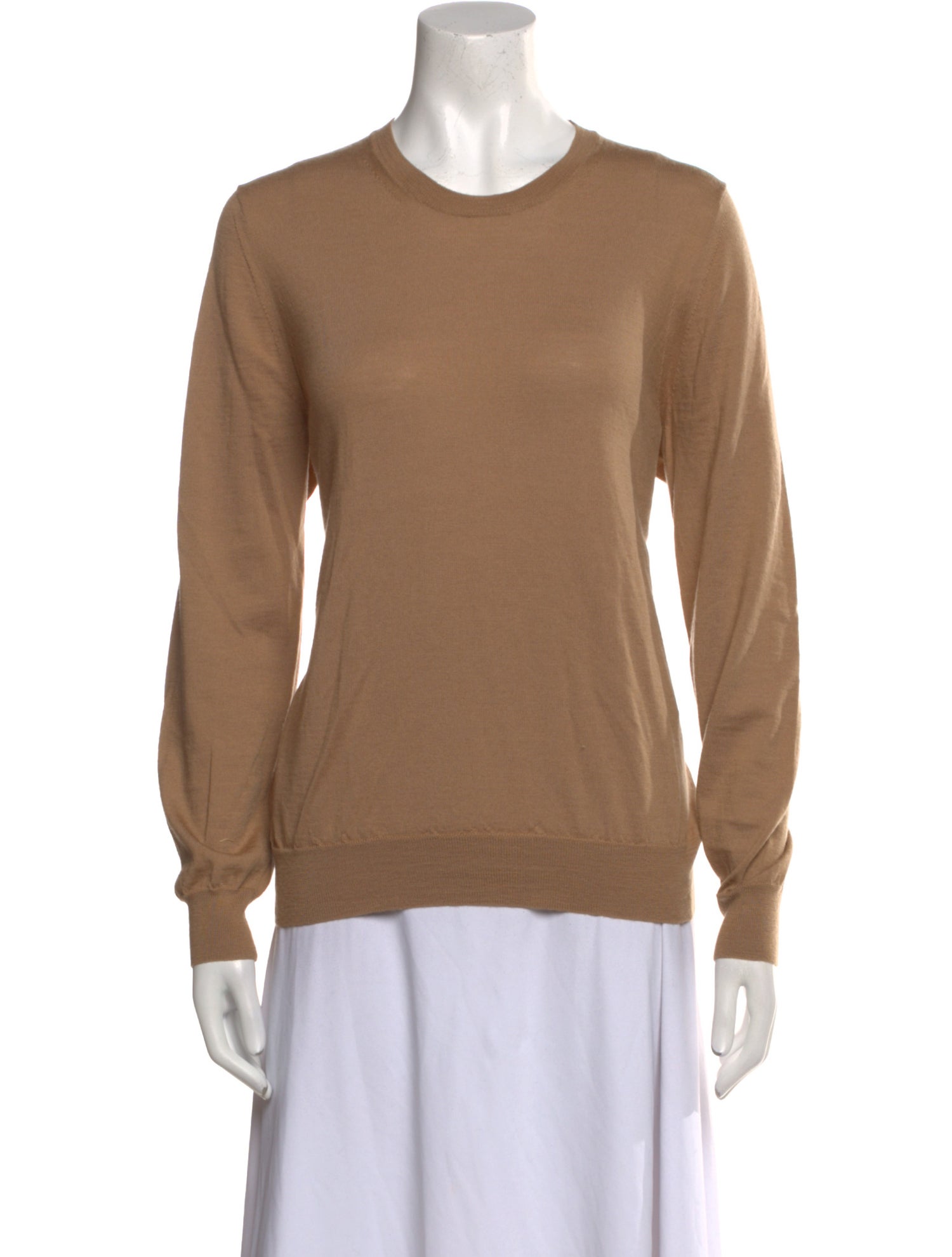 Burberry Merino Wool Crew Neck Sweater