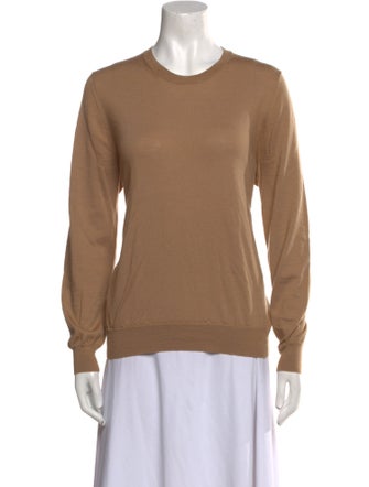 Burberry Merino Wool Crew Neck Sweater