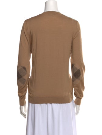Burberry Merino Wool Crew Neck Sweater