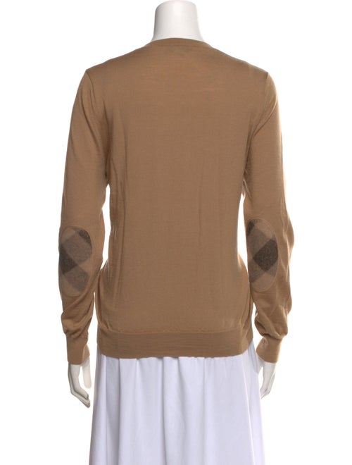 Burberry Merino Wool Crew Neck Sweater