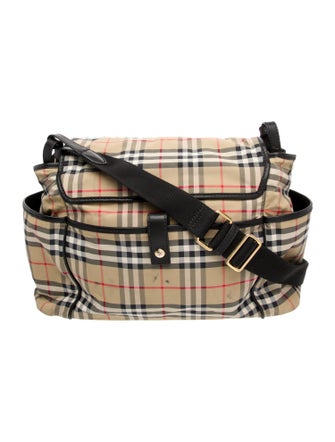 Burberry Nova Check Diaper Bag