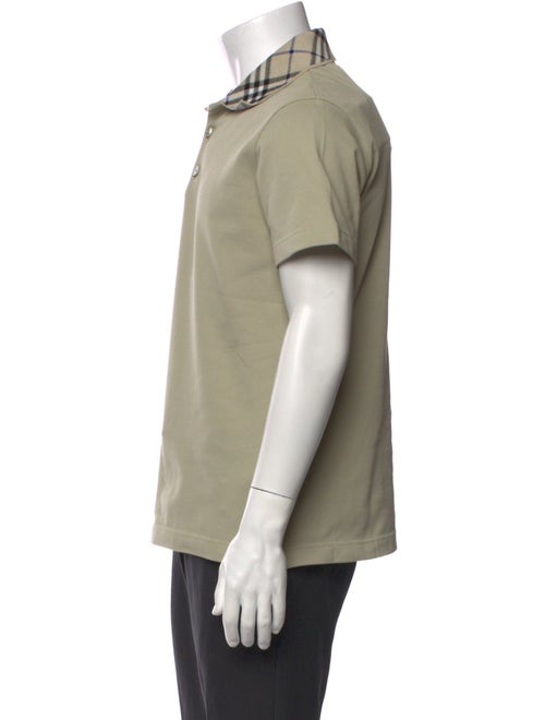 Burberry Crew Neck Short Sleeve Polo Shirt