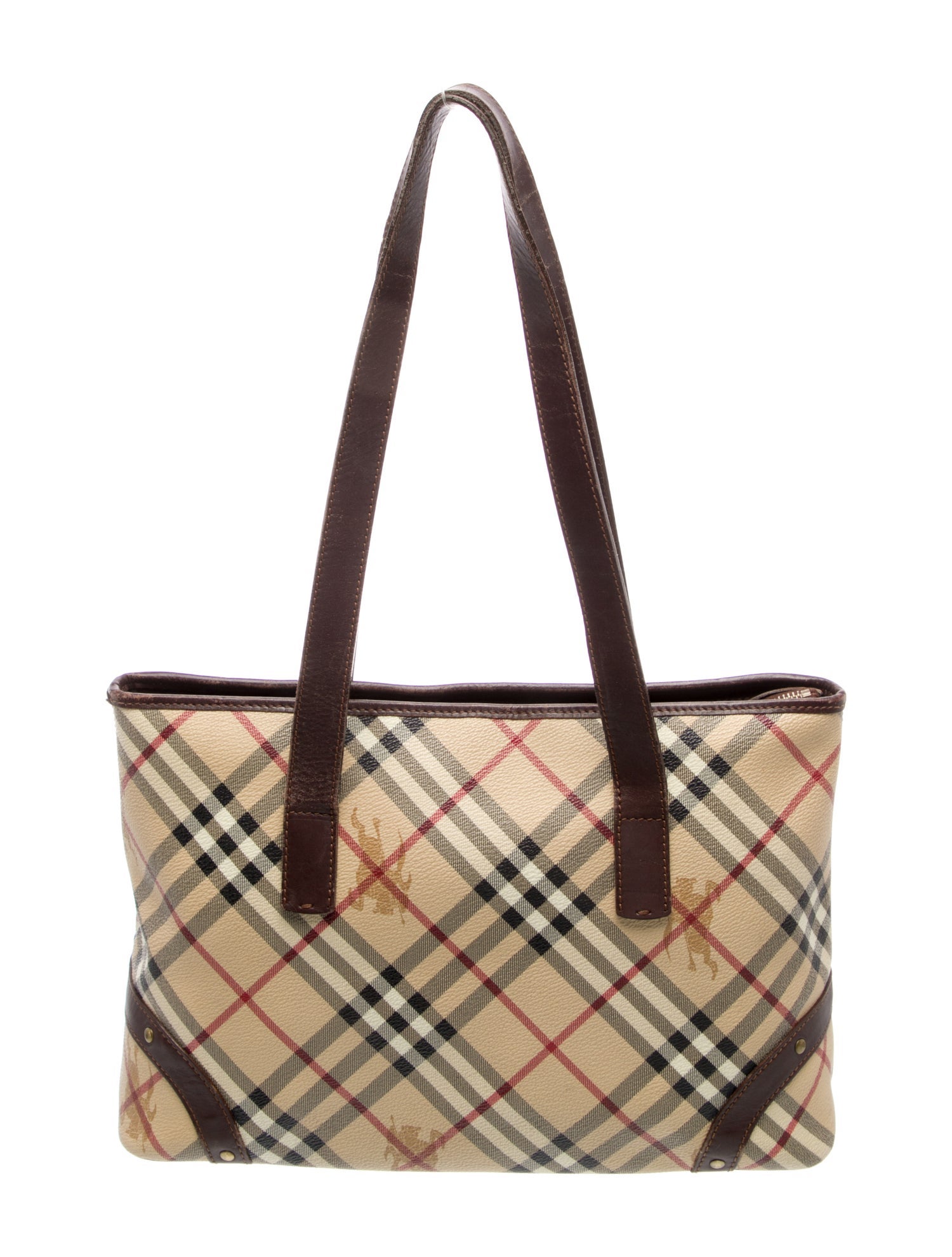 Burberry Haymarket Check Shoulder Bag