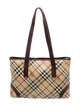 Burberry Haymarket Check Shoulder Bag