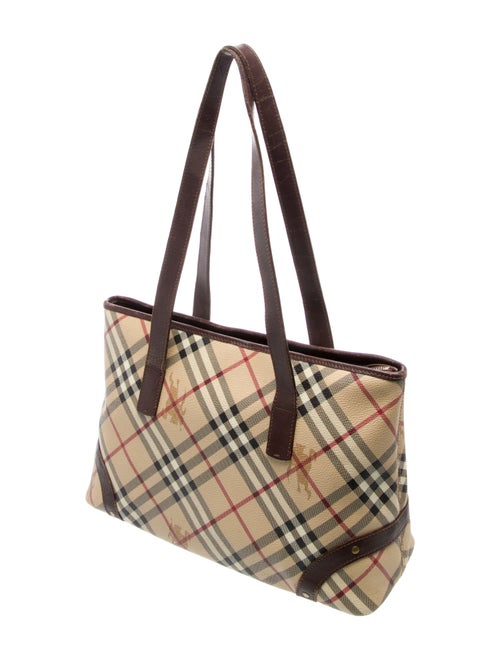 Burberry Haymarket Check Shoulder Bag
