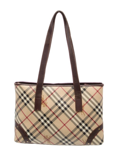 Burberry Haymarket Check Shoulder Bag