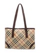 Burberry Haymarket Check Shoulder Bag
