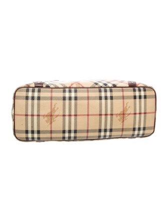 Burberry Haymarket Check Shoulder Bag