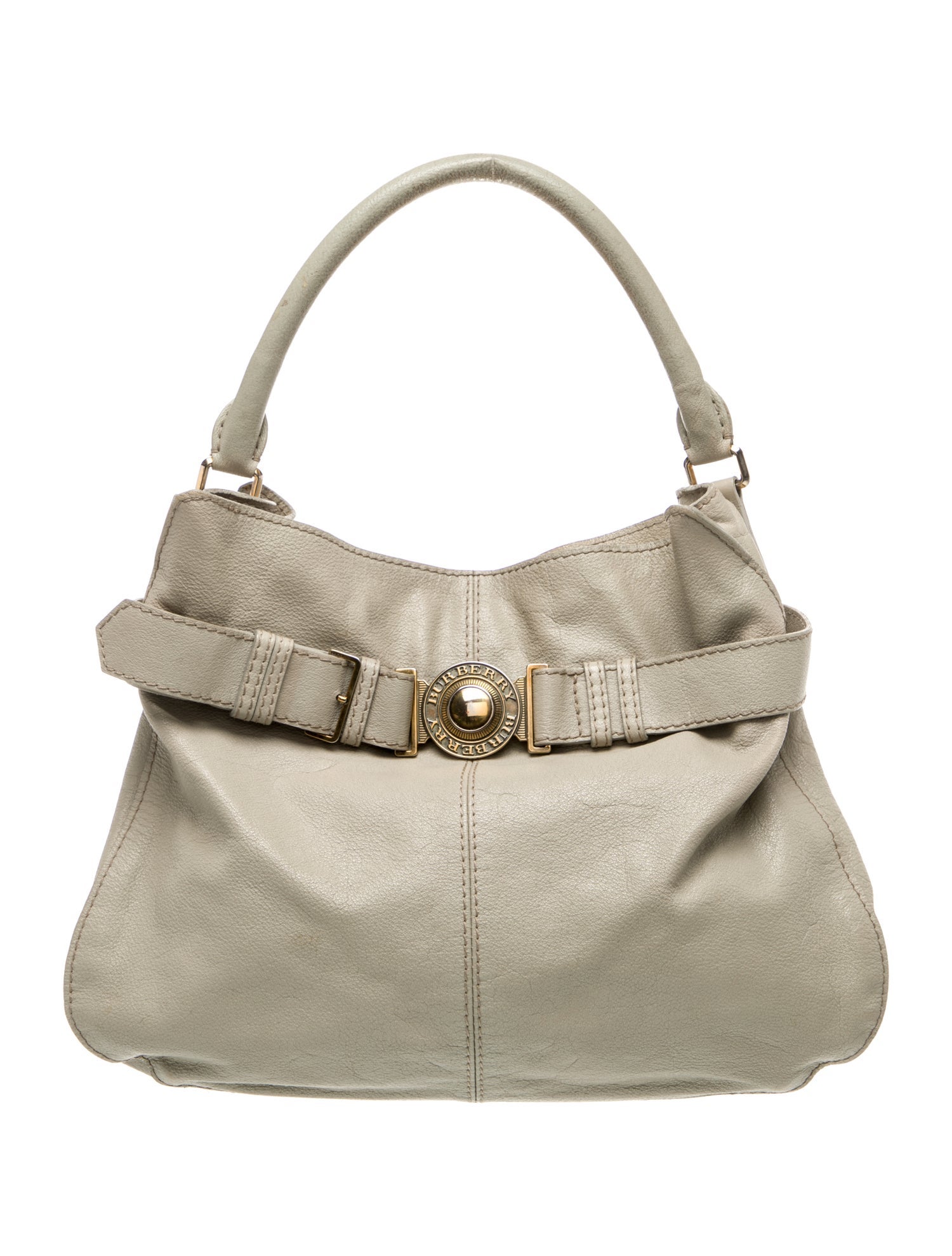 Burberry House Check Top Handle Bag Vintage