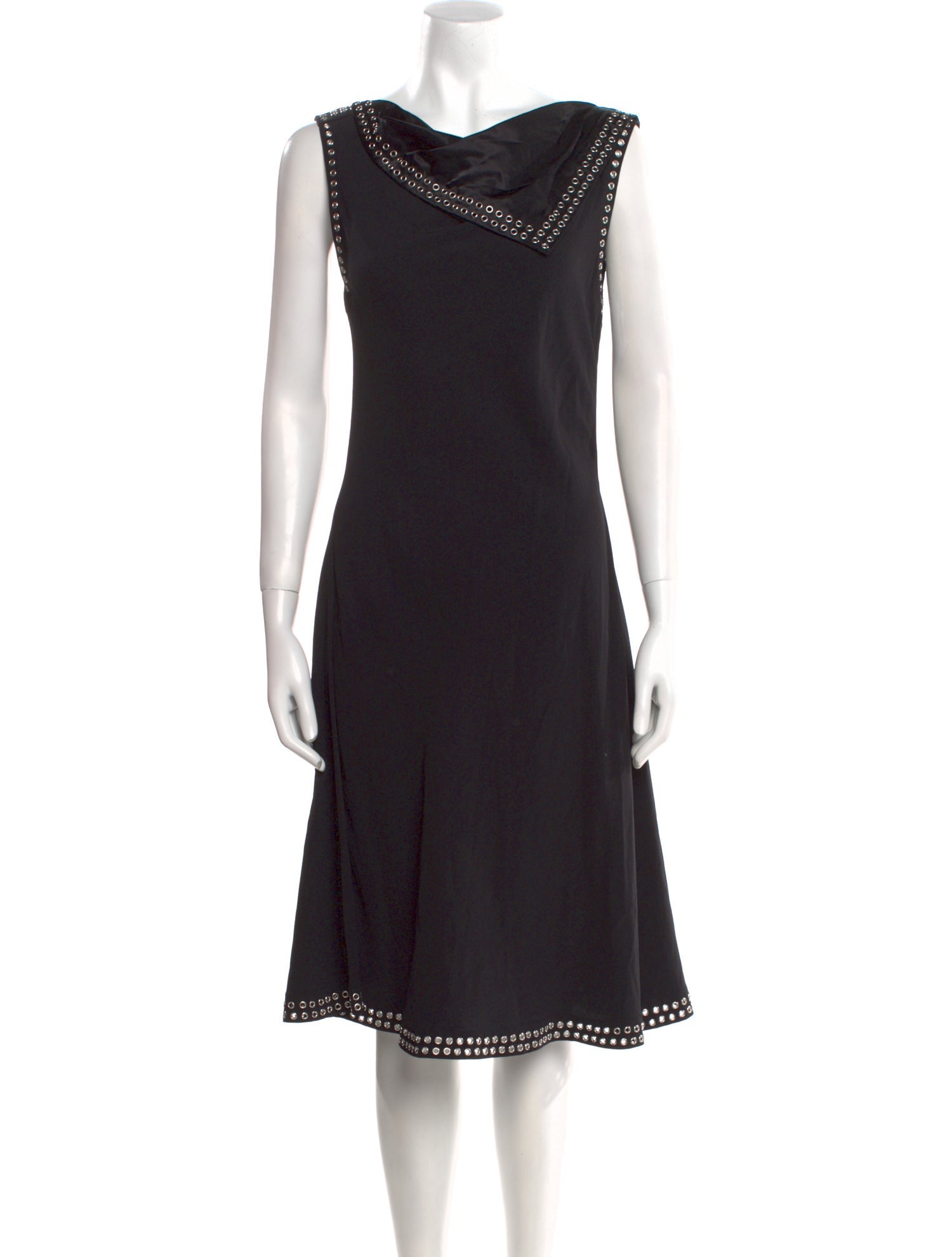 Burberry Cowl Neck Knee-Length Dress w/ Tags