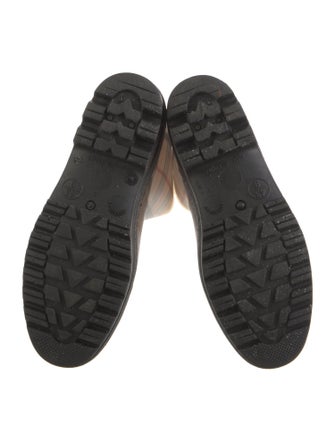 Burberry House Check Pattern Rubber Rain Boots