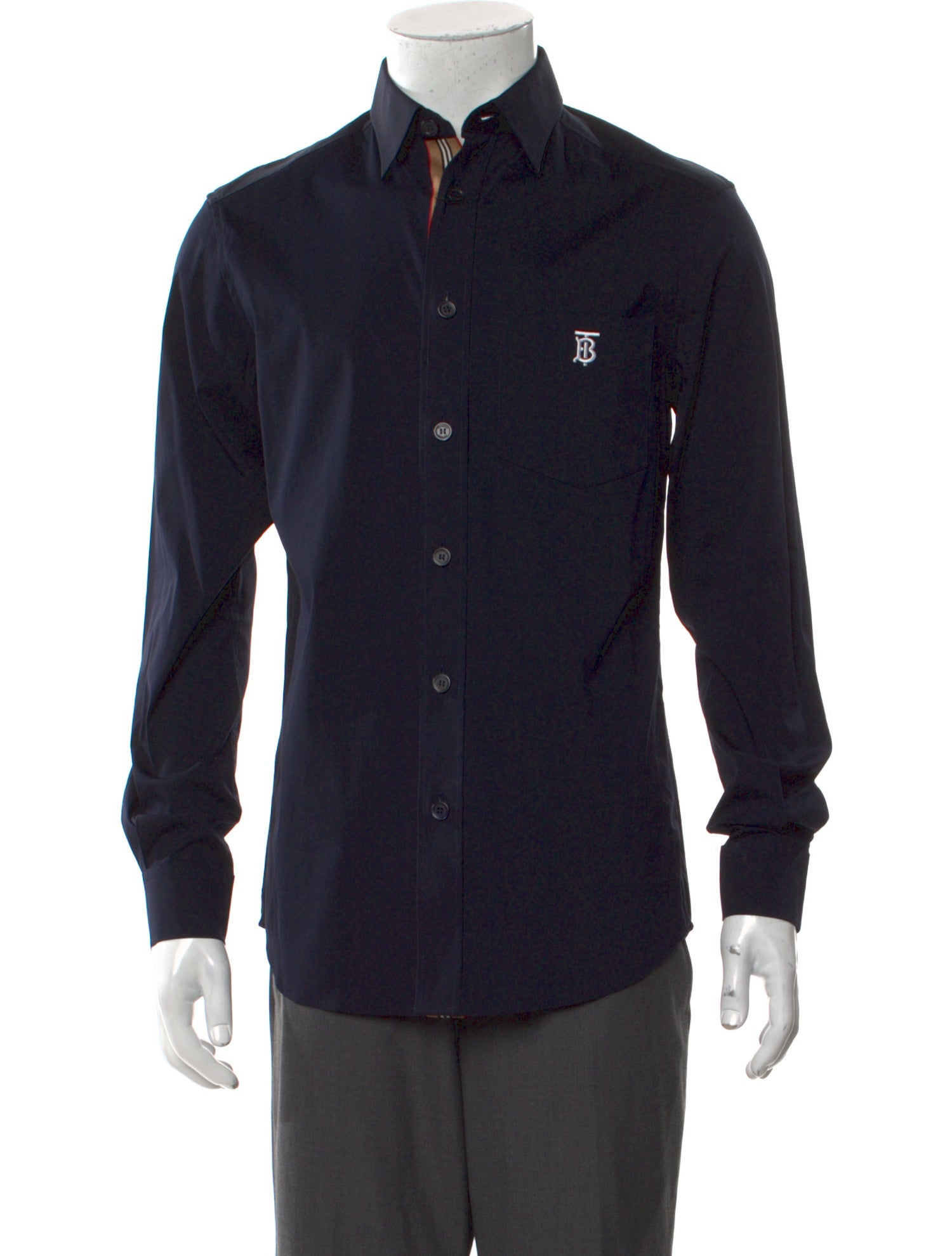 Burberry Nova Check Pattern Long Sleeve Dress Shirt w/ Tags