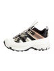 Burberry Leather Striped Chunky Sneakers