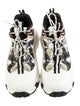 Burberry Leather Striped Chunky Sneakers
