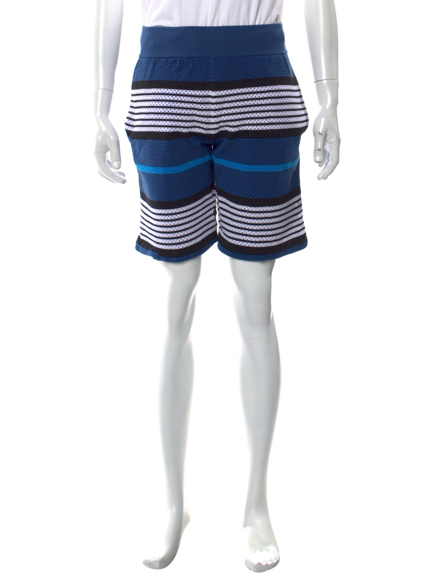 Burberry Striped Jogger Shorts w/ Tags